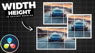 How To CHANGE Video HEIGHT And WIDTH In Davinci Resolve