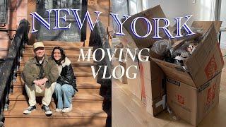 New York Moving Vlog | Unpacking & Organizing