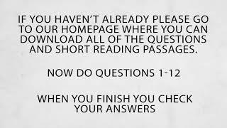 TOEIC Test - The Short Reading Section-Lesson 4-The Practice