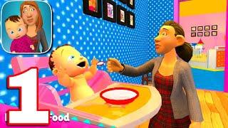 Home Maker Mother Babysitting Simulator Full Gameplay Walkthrough || Level 1 to 5 ||