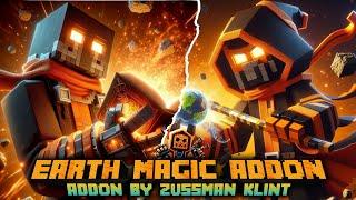 New Magic Mod Minecraft Pe - Earth Magic Addon | Minecraft Pe Mod and Addon Showcase