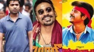 Dhanush, Sivakarthikeyan and Simbhu to Race on Screen-17th July