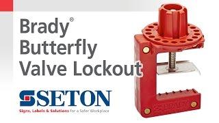 How to Install A Brady® Butterfly Valve Lockout Device | Seton Video