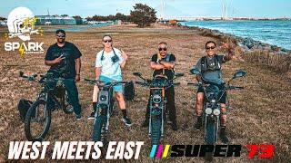 BANDIT MOPED VS SUPER 73 RX Fast Electric Moped Groupride - West Meets East Coast!