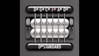 Perfect Guitar Tuner (D# / Eb Standard - Half Step Down = D# G# C# F# A# D#)