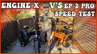 Engwe Engine X vs Engwe EP 2 Pro ebike Speed test Which one is best Which one to buy