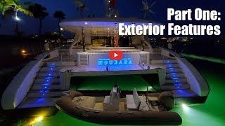 Walkthrough of a Sunreef 82 catamaran for sale Houbara Part 1 Exterior Features