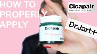 BEST CREAM!! DR JART Cicapair Tiger Grass Color Correcting Treatment | HOW TO USE