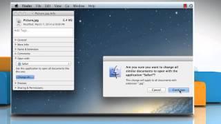 How to change default application to open all files in Mac® OS X™ :Tutorial