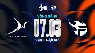 FPT x FLASH vs BLACK SARUS SPORTS | VÒNG BẢNG GĐ1 - ABBEN ENERGY ĐTDV MÙA XUÂN 2025 (07.03)