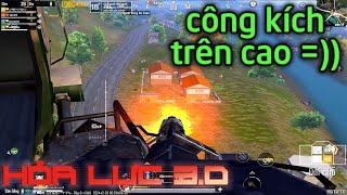 PUBG Mobile - Trở Lại Hỏa Lực Với Cách Công Team Địch Bằng Trực Thăng Cực Bá Cháy