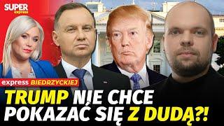 DUDA BEZ ZAPROSZENIA OD TRUMPA? Kowalski, Szczęśniak: PiS nadal by klaskał! | EXPRESS BIEDRZYCKIEJ