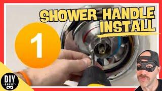  HOW TO INSTALL A SHOWER TRIM HANDLE  |  Shower & Bathtub Handle Replacement  |  Moen Beric Review