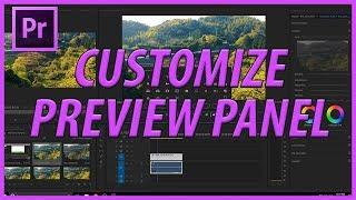 How to Customize the Program Panel in Adobe Premiere Pro CC (2017)