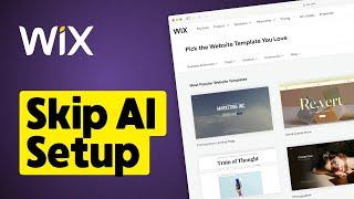 How to Make a Website on Wix Without AI