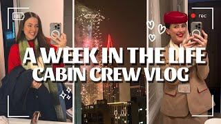 WEEK IN THE LIFE - INDIA, SWITZERLAND, STANDBY IN DUBAI | Emirates Cabin Crew Flight Attendant Vlog