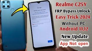 Realme C25Y (RMX3269) Android 11 Frp Bypass New Trick 2024 Without Pc | C25 Google Account Bypass