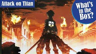 ATTACK ON TITAN DECKBUILDING GAME Unboxing