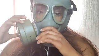 Heavy BREATHING in a GAS Mask | ASMR