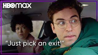 Search Party | The Looping Car Chase | HBO Max