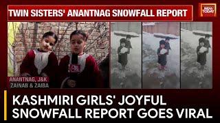 Viral Video: Kashmiri Girls Charmingly Report on Delayed Snowfall