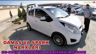 SPARK DAMAS NARXLARI XORAZM MASHINA BOZORI