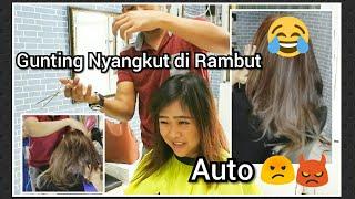 PASTI SUKA ! TUTORIAL HAIR COLOURING & HAIRCUT MEDIUM LAYERS