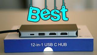 USB Type-C Hub Review: Elecife 12-in-1 with Dual 4K HDMI supporting 4K@60Hz: Best home-office setup!
