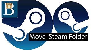 Move steam Folder to another disk or location