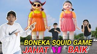 BONEKA SQUID GAME J4HAT VS BONEKA SQUID BAIK?? | Mikael TubeHD