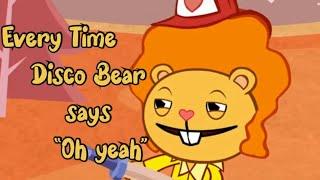 Every time Disco Bear says “Oh yeah” | Happy Tree Friends