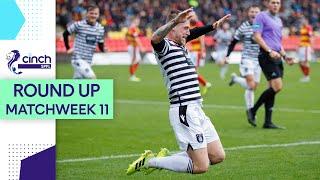 Dominant Queen's Park See Off Partick Thistle | Lower League Matchweek 11 Round Up | cinch SPFL