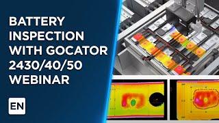 Battery Inspection with G2430/40/50 Blue Laser Webinar | LMI Technologies