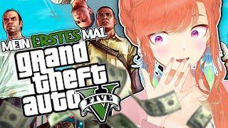 Autos, Geld & Schießereien - Erstes Mal GTA V !!! 【Takanashi Kiara HoloEN】