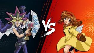 AYU TSUKIMIYA VS YUGI OH - THAT'S WHY WE LIKE YUGI OH - FANTASTIC FIGHT!