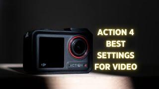 DJI Osmo Action 4: Best Settings for Video