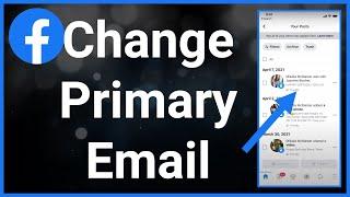 How To Change Primary Email Address On Facebook