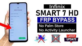 Infinix SMART 7 HD Google Account/ FRP BYPASS (without pc) 100% Working Method