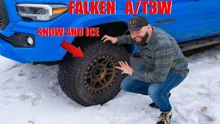 Falken WILDPEAK AT3W Performance On My Tacoma [ICE/SNOW]