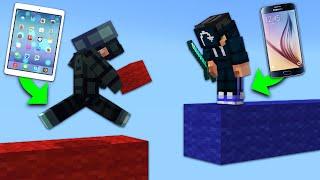 Minecraft Apple Player vs Android Player
