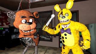 VR АНИМАТРОНИКИ ПУГАЮТ ОХРАННИКА FNAF ФИЛЬМ COOP В ГАРРИС МОД OCULUS QUEST 3 Garry's Mod