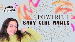 Powerful Baby Names for Girls 2024: Unique & Strong Girl Names For Your Little Warrior!