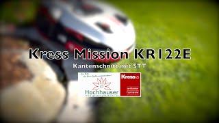 Kress Mission KR122E Mähroboter: Perfekter Kantenschnitt mit STT