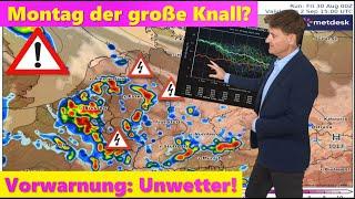 VORWARNUNG: Schwere Gewitter. "Verschieberitis" Wird die warme/heiße Phase verlängert? GFS verzögert