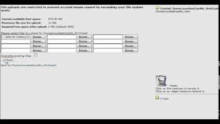 Creating a secure download area