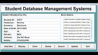 How to Create Student Database Management System using SQLite in python - Full Tutorial