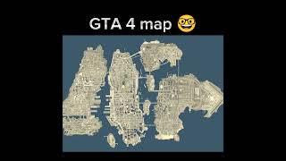 GTA V vs GTA 4 map #shorts #gtav #gta5 #gta4 #gtaiv