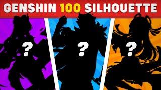 GENSHIN SILHOUETTE QUIZ ️ GUESS 100 CHARACTERS BY THEIR SILHOUETTE⭐️ | GENSHIN IMPACT QUIZ