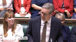Keir Starmer hails diverse Commons in first speech to parliament as PM