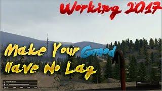 Garry's Mod - How To Have No Lag In Gmod (Working Tutorial 2017)